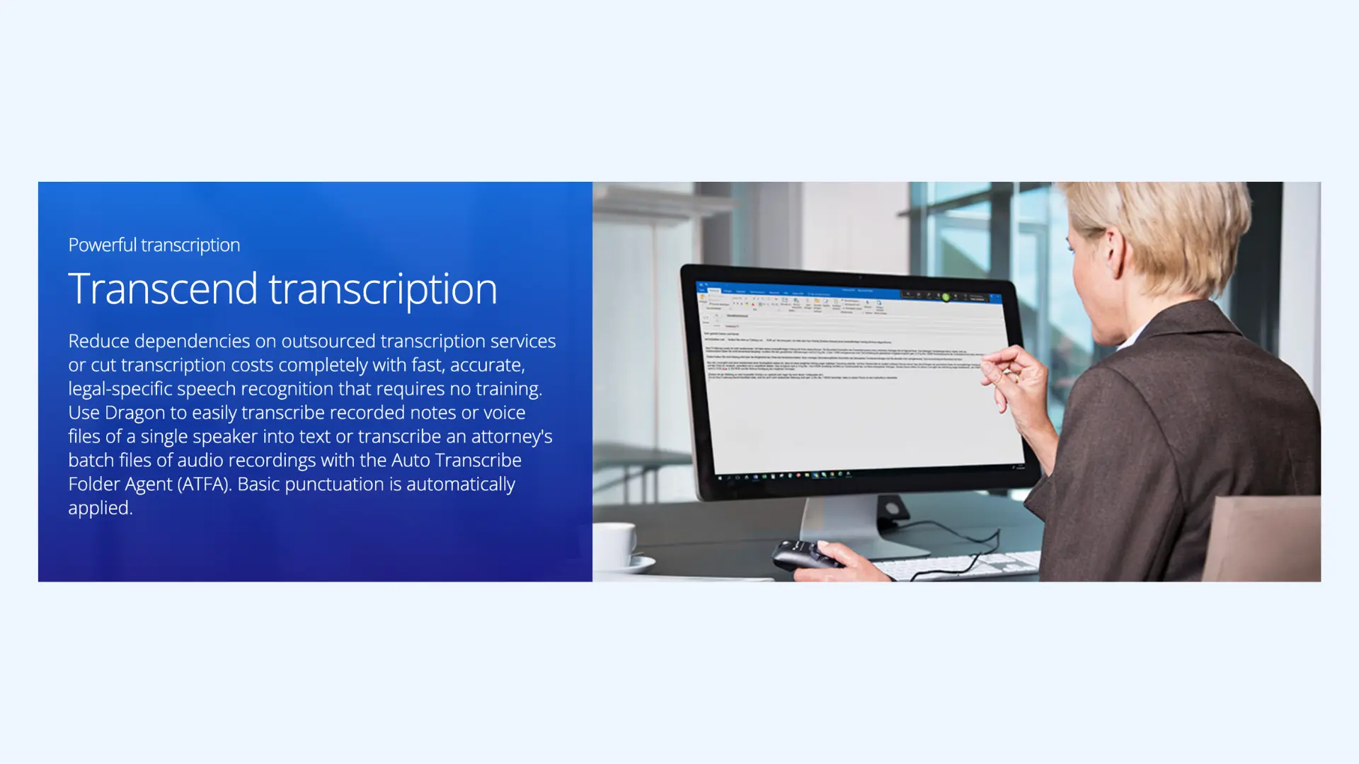 The web page of Dragon Legal.